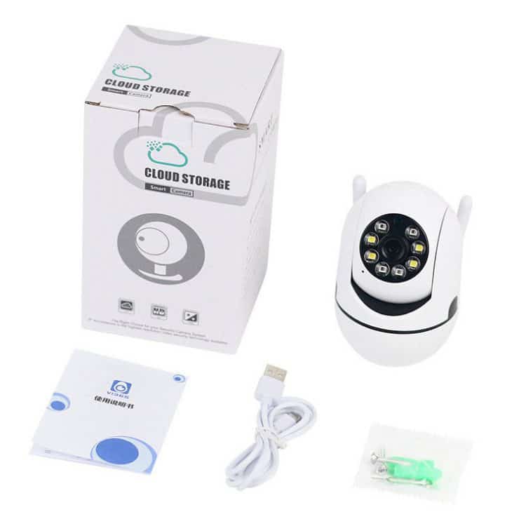 Night Vision Remote HD Indoor And Outdoor Wall-mounted Bulb Camera