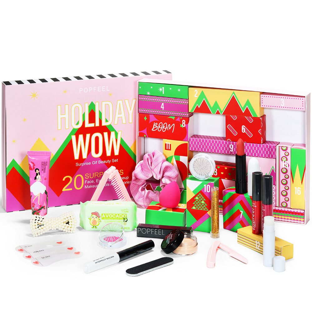 Holiday Gift Box Lipstick Eye Shadow Set