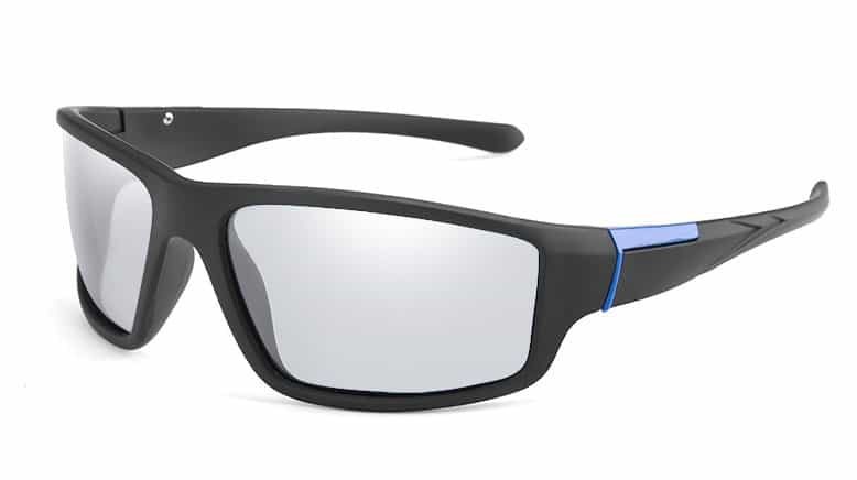 Matte Black Sport Goggles Sun Glasses