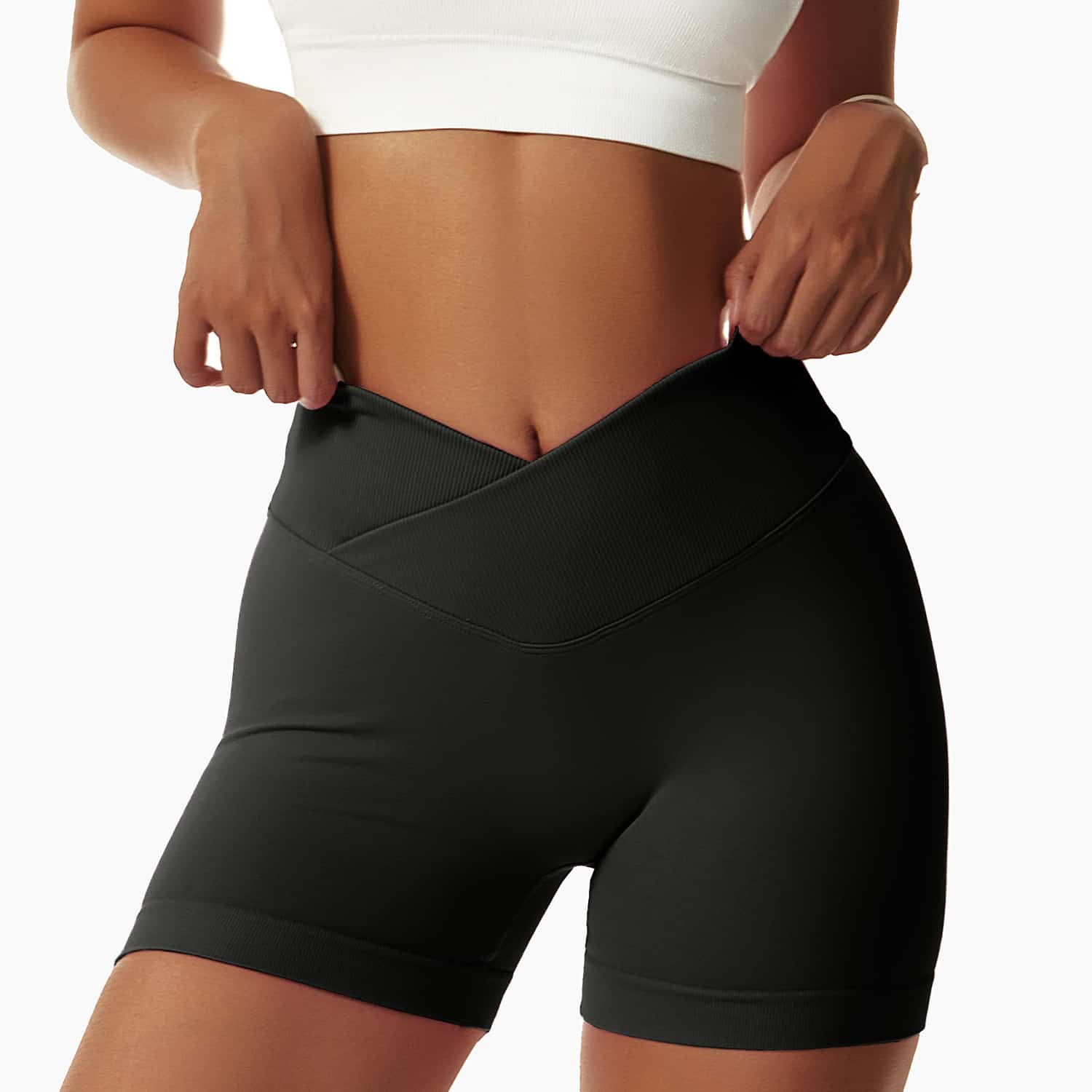 Tight Seamless Sports Shorts For Women