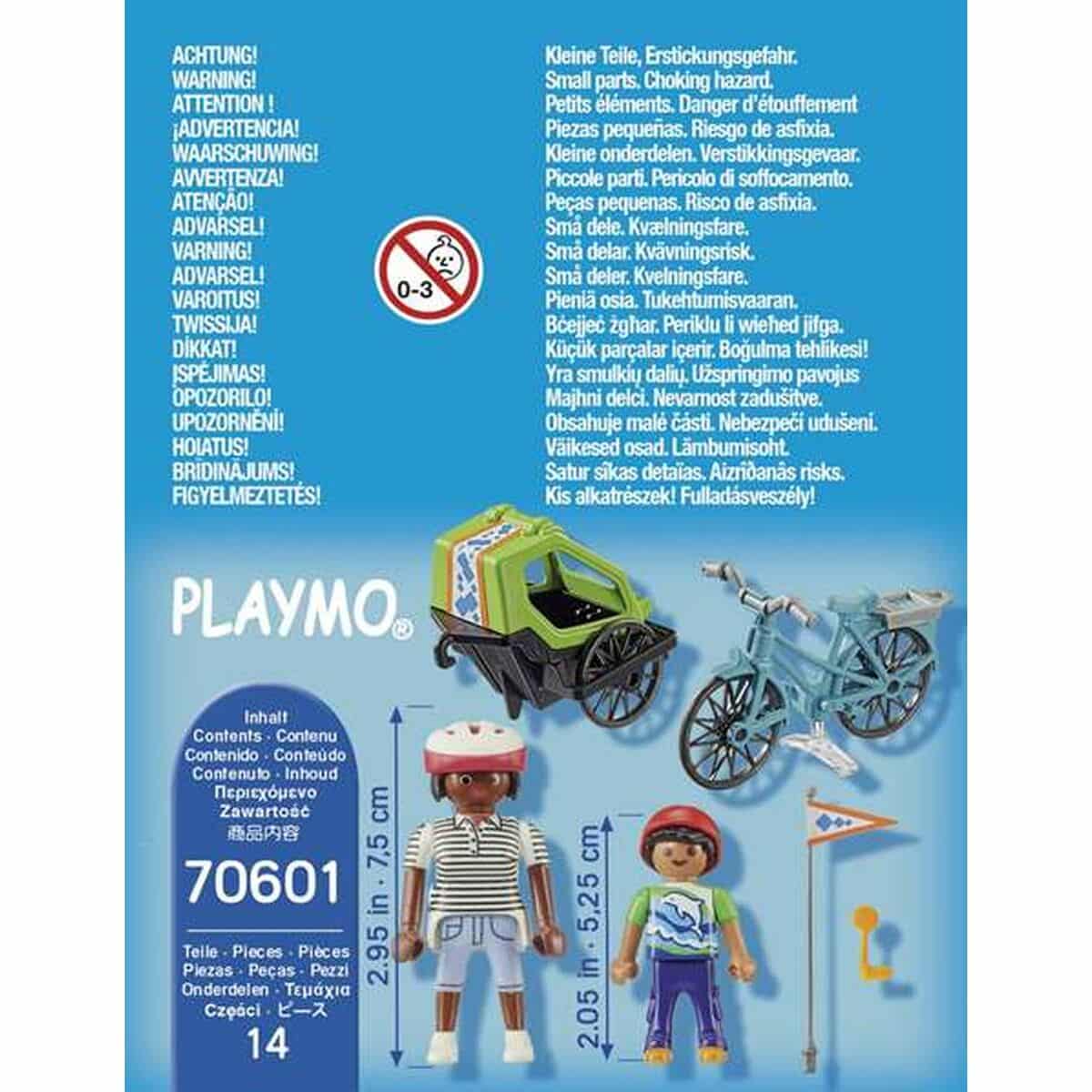 Jointed Figure Playmobil Special Plus Bicycle Excursion 70601 (14 pcs)