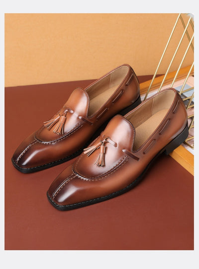 Business Casual Breathable Leather Shoes