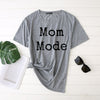 Mom Mode Top Women Kawaii Harajuku T-shirts Harajuku Aesthetic Clothes Women Short Sleeve Top Vintage Japanese Style Streetwear