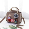 Shoulder Bag Women Tattoo Flower Handbags New Flower Hand Ladies Bags