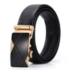 Men's Automatic Leather Buckle Business Belt