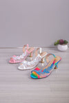 Summer New High Heel Sandals Stiletto Heel Rhinestone Buckle Sandals Fashion Sexy High Heels