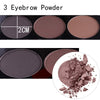 MISS ROSE 144 color 3 color 3 Color Eyeshadow blush eyebrow makeup set