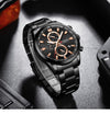 Men's Steel Belt Six-pin Chronograph Quartz Watch