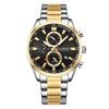 Men's Steel Belt Six-pin Chronograph Quartz Watch