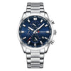 Men's Steel Belt Six-pin Chronograph Quartz Watch