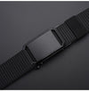 Men's Toothless Automatic Buckle Canvas Belt