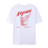 Nemoni Women Back Print Retro Style T-shirts Cocktail Drink