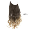 Women's Multi-color Gradient Hair Extensions