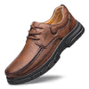 Men's Handmade Shoes Stitching Plus Size Casual Leather Shoes