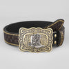 Trendy Western Denim Belt