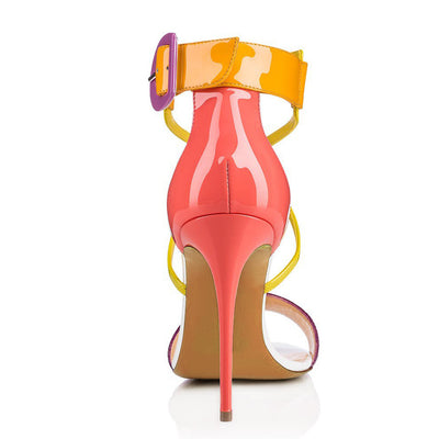 Handmade Colorful Sweet Prince Party Dress High Heels