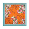 Flower Elegant High-end Imitated Silk Scarves Women