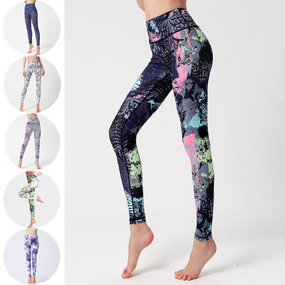 Fashion Tie Dye Leggings Women Fitness Yoga Pants